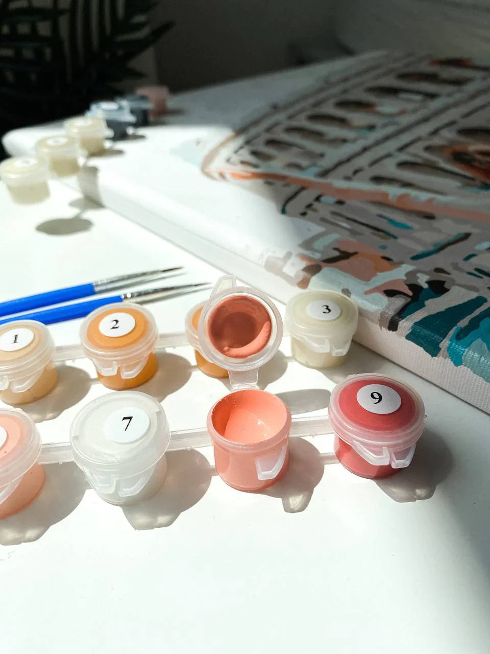 Premium Paint by Numbers "Bouquet of Peonies"