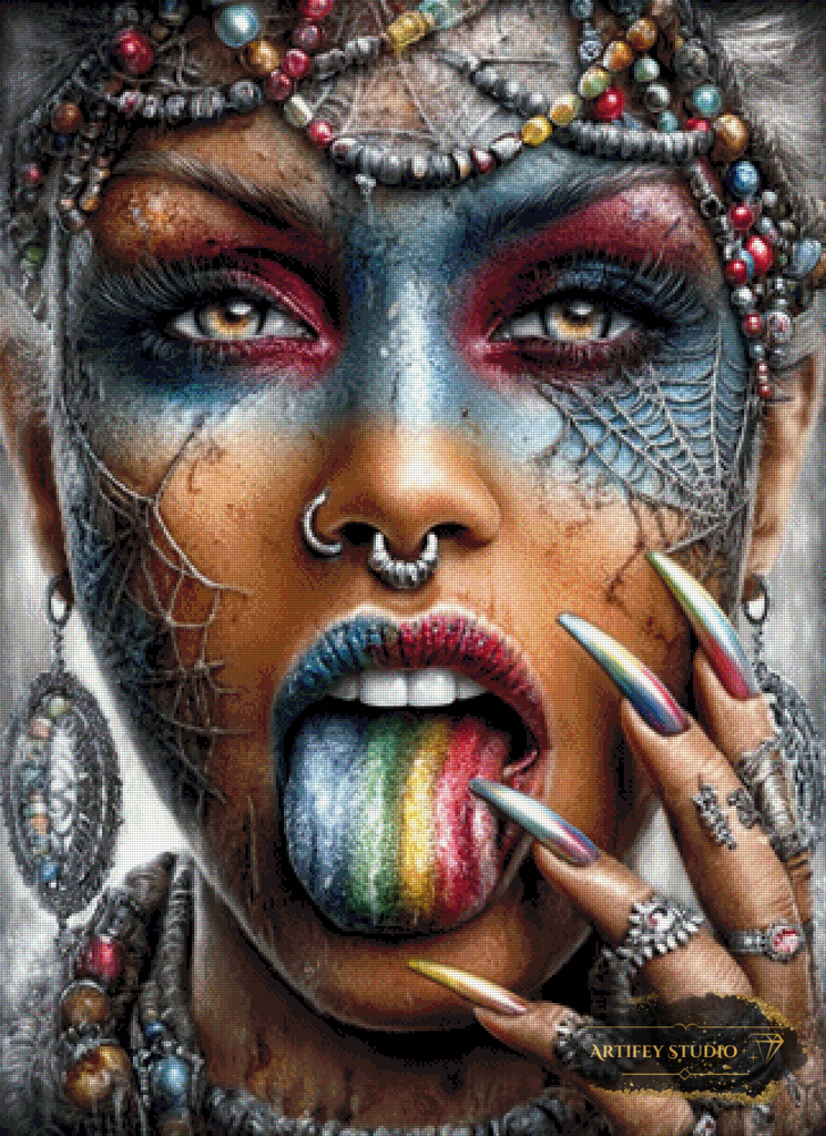 Süße Rebelion by LaViie 80x110 mit 270 Farben