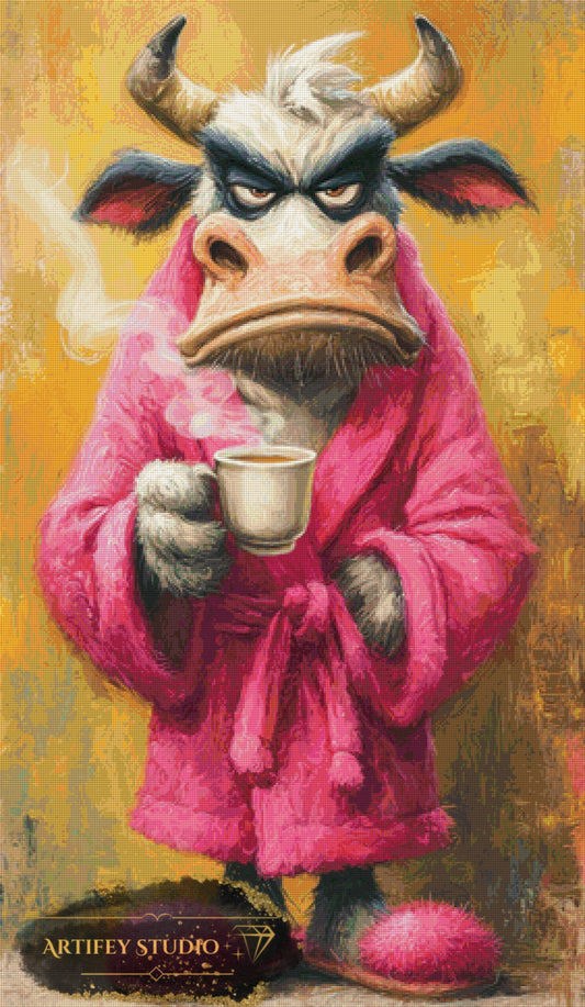 Morning Grumpy by Salzkatze 70x120 with 200 colors