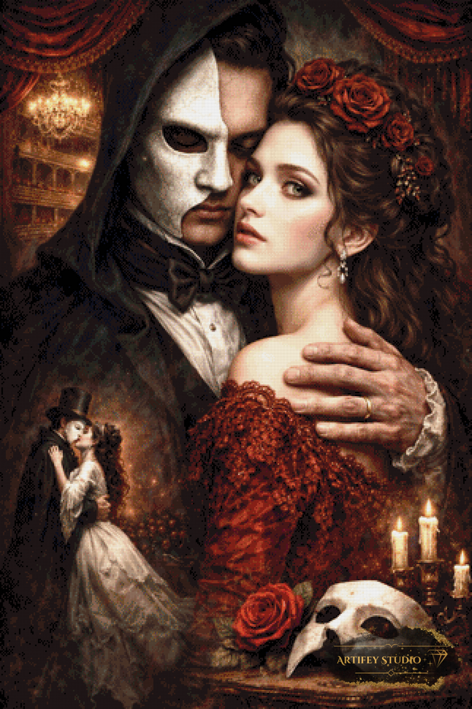 Amor Misterioso by Daye 80x120 mit 125 Farben