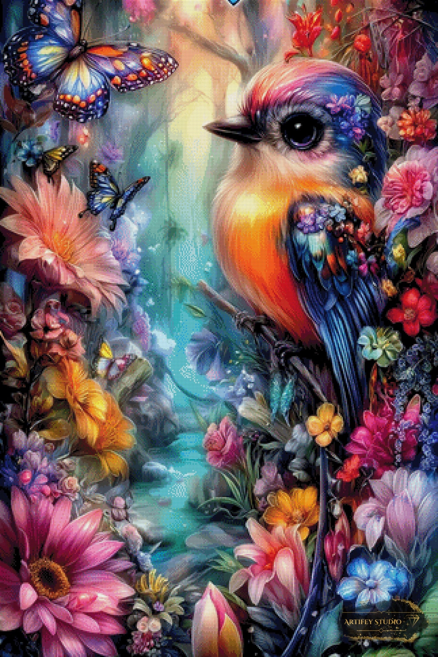 Aviarte by Artifey 80x120 mit 240 Farben