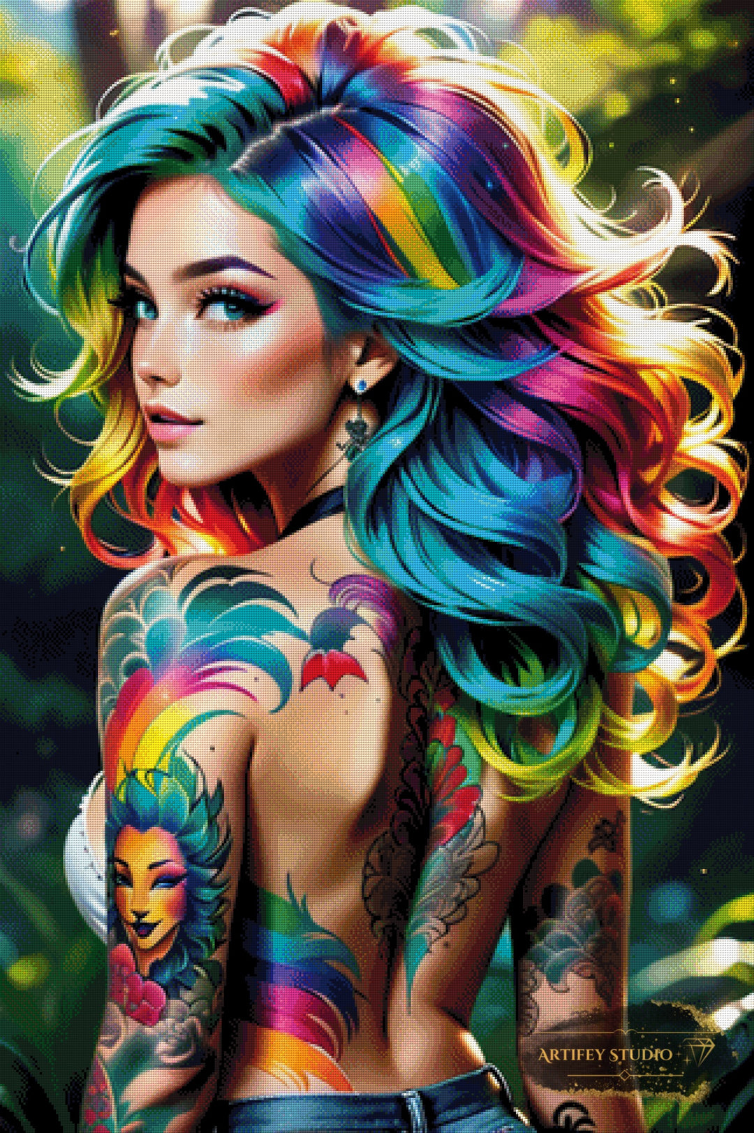 Nita by Artifey 80x120 mit 420 Farben - Artifey Studio