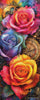 Rosen Uhr by Kaida 60x150 mit 370 Farben - Artifey Studio