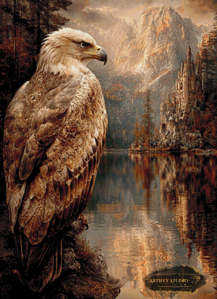 Echoes of the Wild III by Skyler 80x110 mit 130 Farben - Artifey Studio
