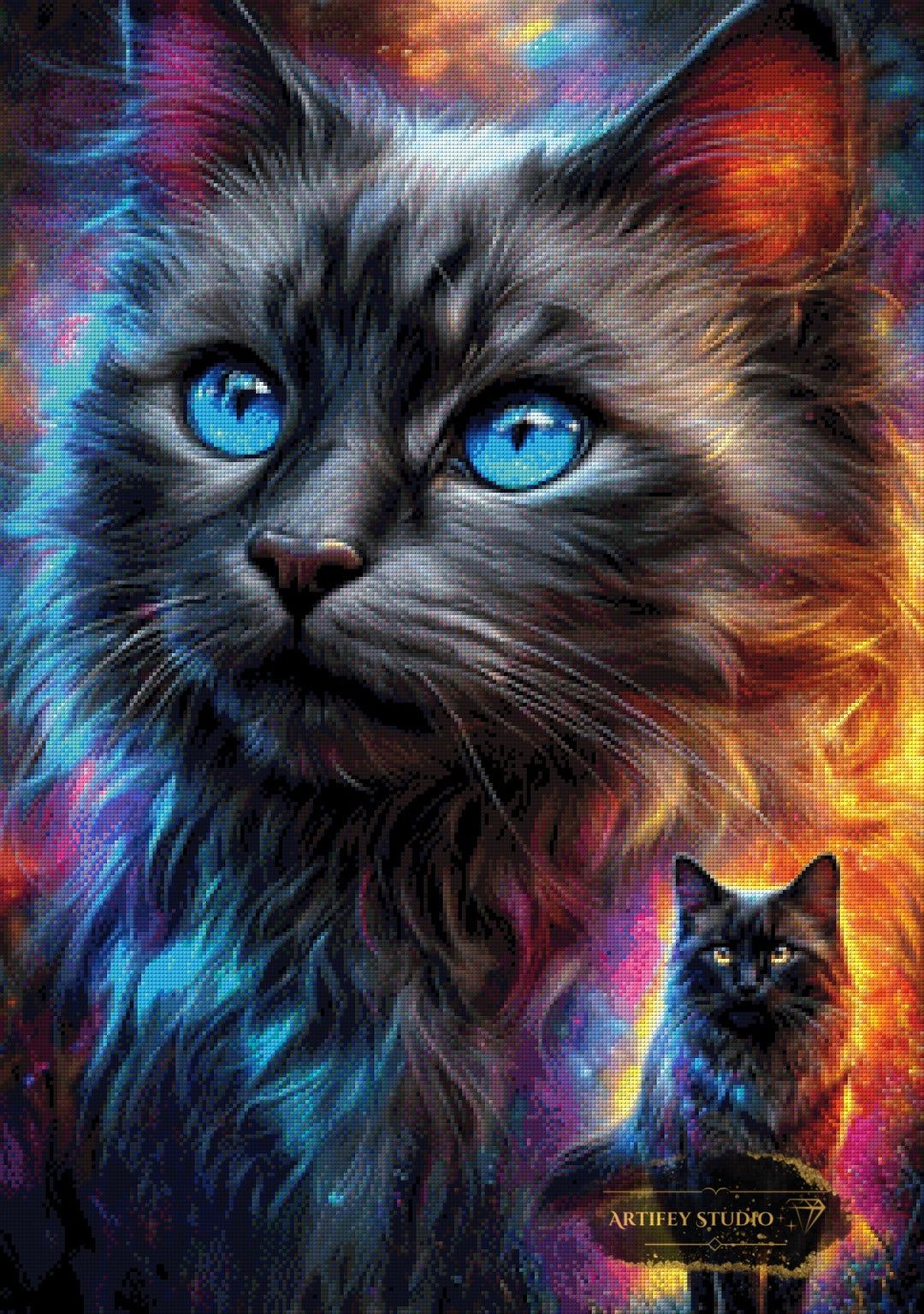 Souls for Eternity by Skyler 60x85 mit 220 Farben - Artifey Studio