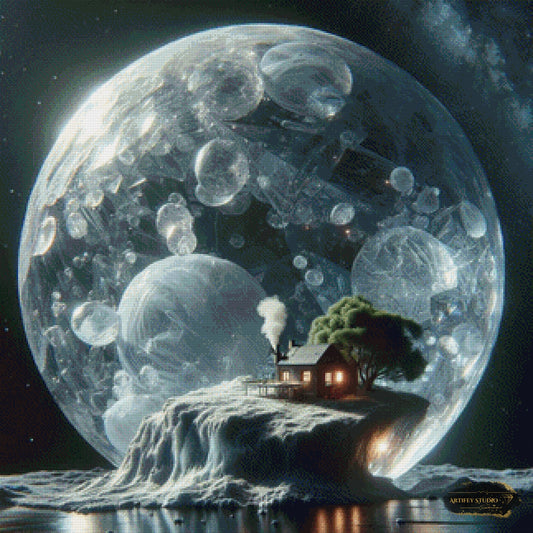 Glass Moon by Diynamite 80x80 with 130 colors