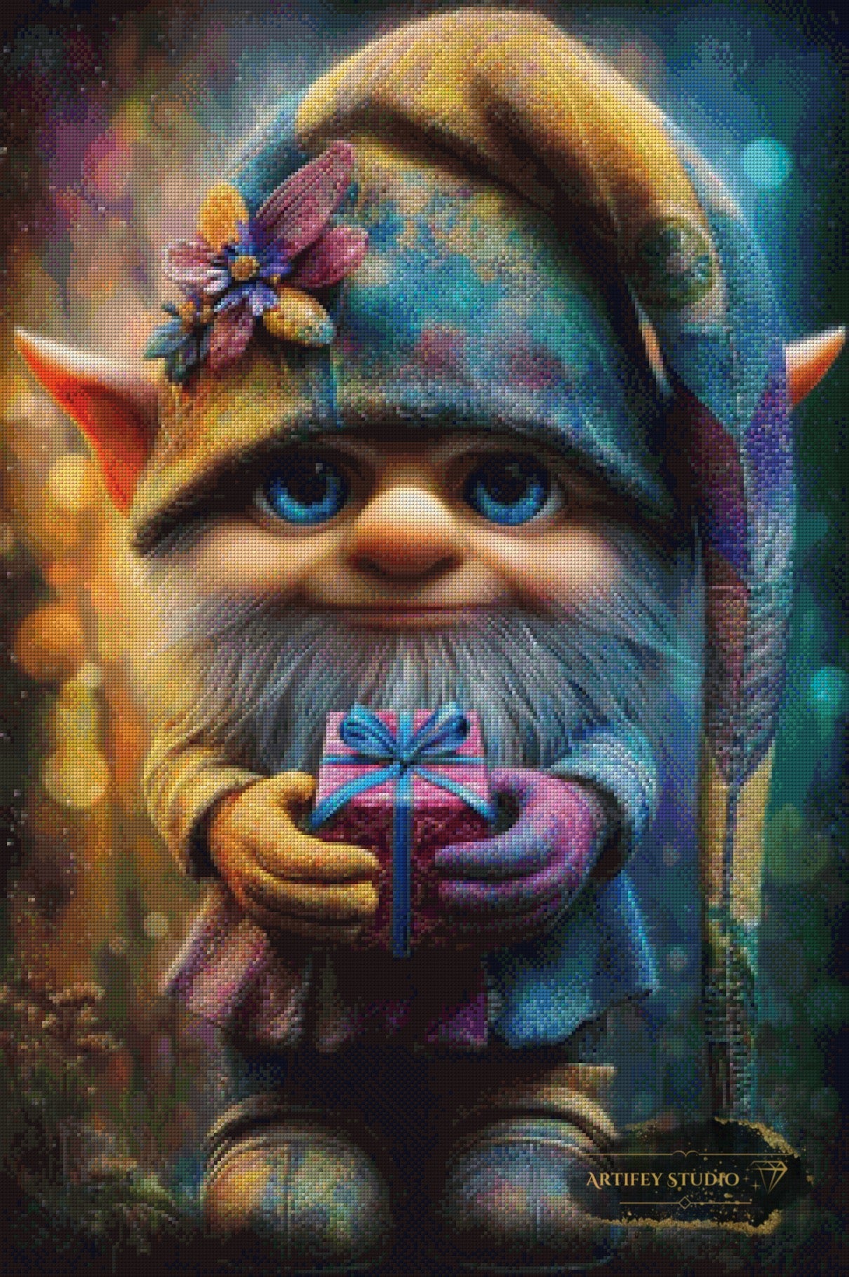 Päckchen-Pitt by Morrigan 60x90 mit 240 Farben