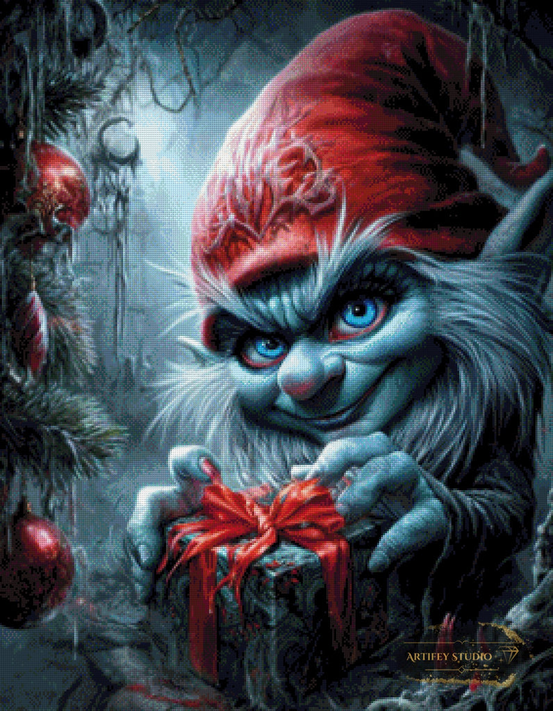 Stolen X-mas by Mirael 70x90 mit 190 Farben - Artifey Studio