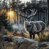 Herr der Wälder by Lexxa 90x90 mit 160 Farben Artifey Studio