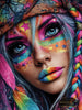 Im Rausch der Farben by Lexxa 90x120 mit 400 Farben Artifey Studio