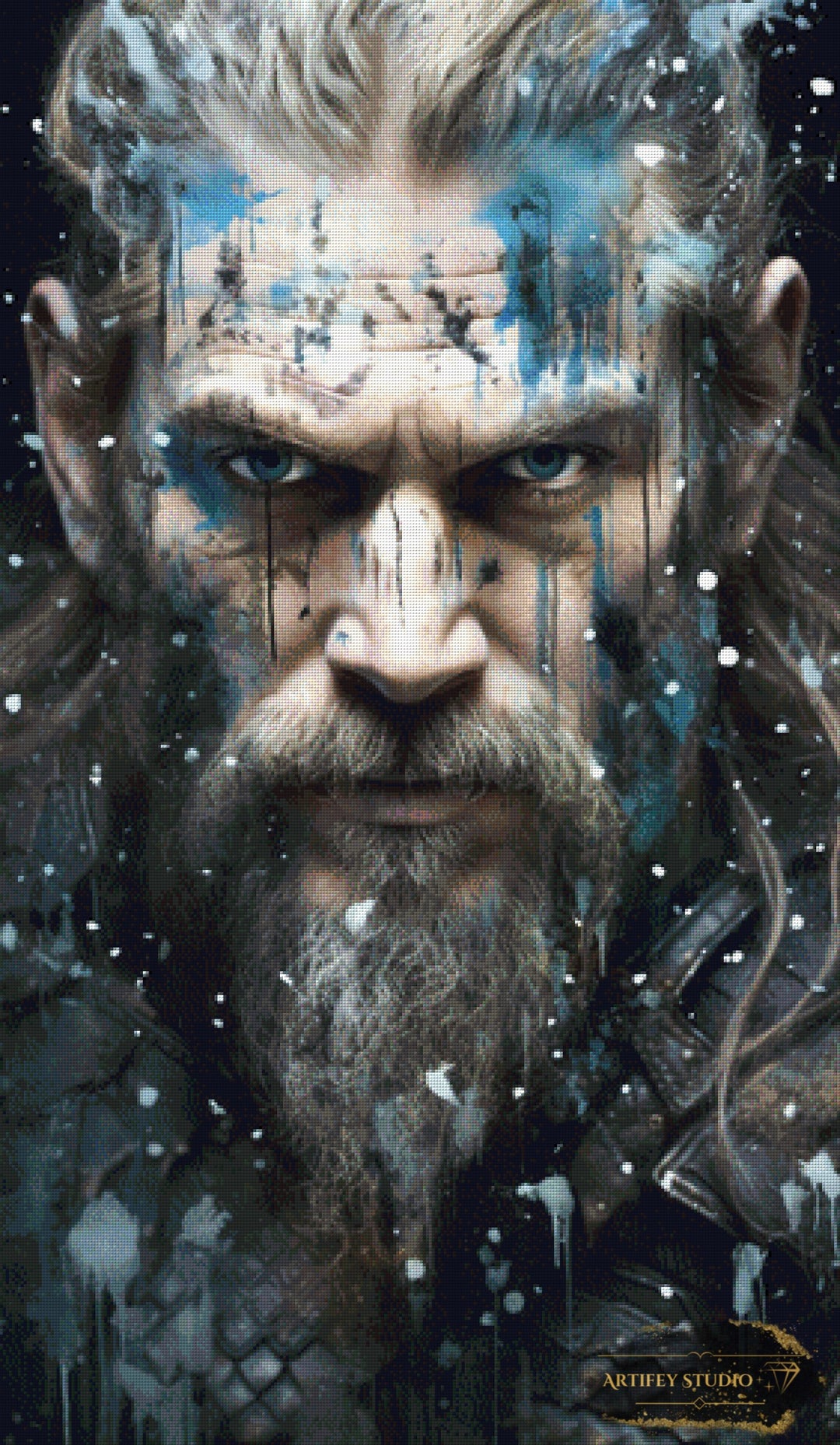 Echo of Valhalla by Pixxchicks 70x120 with 120 colors