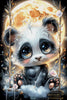 Sweet Panda by Artifey 80x120 mit 215 Farben