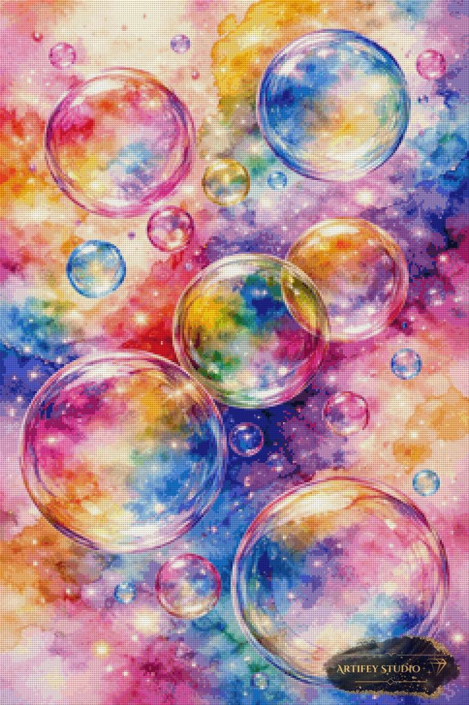 Sueños líquidos de Día 60x90 con 310 colores