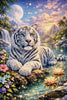 Tropisches Paradies by Daye 80x120 mit 280 Farben