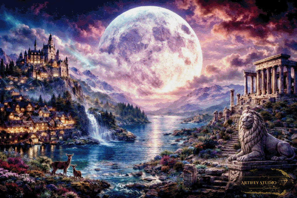Moonlight Kingdom by Daye 150x100 with 250 colors