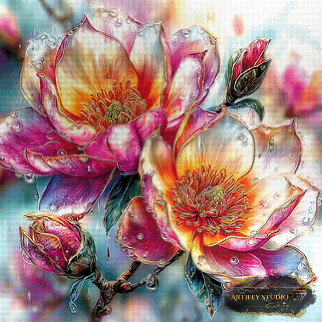 Lichtblüte de Artifey 80x80 con 360 colores
