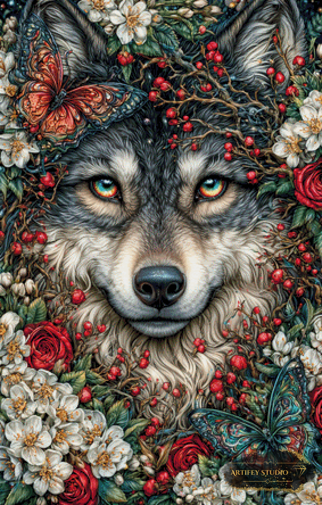 The Woodland Spirit by Mirael 70x110 mit 255 Farben