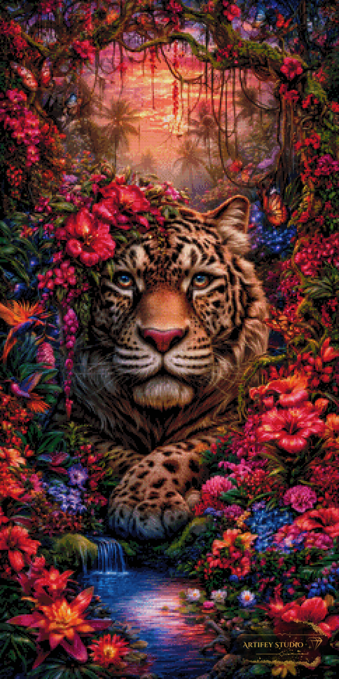Tropic Reign by Artifey 60x120 mit 260 Farben