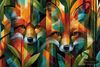 Fuchsduett by Pixxchicks 120x80 mit 300 Farben