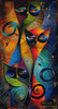 Whiskers in Colour by Pixxchicks 70x130 mit 230 Farben