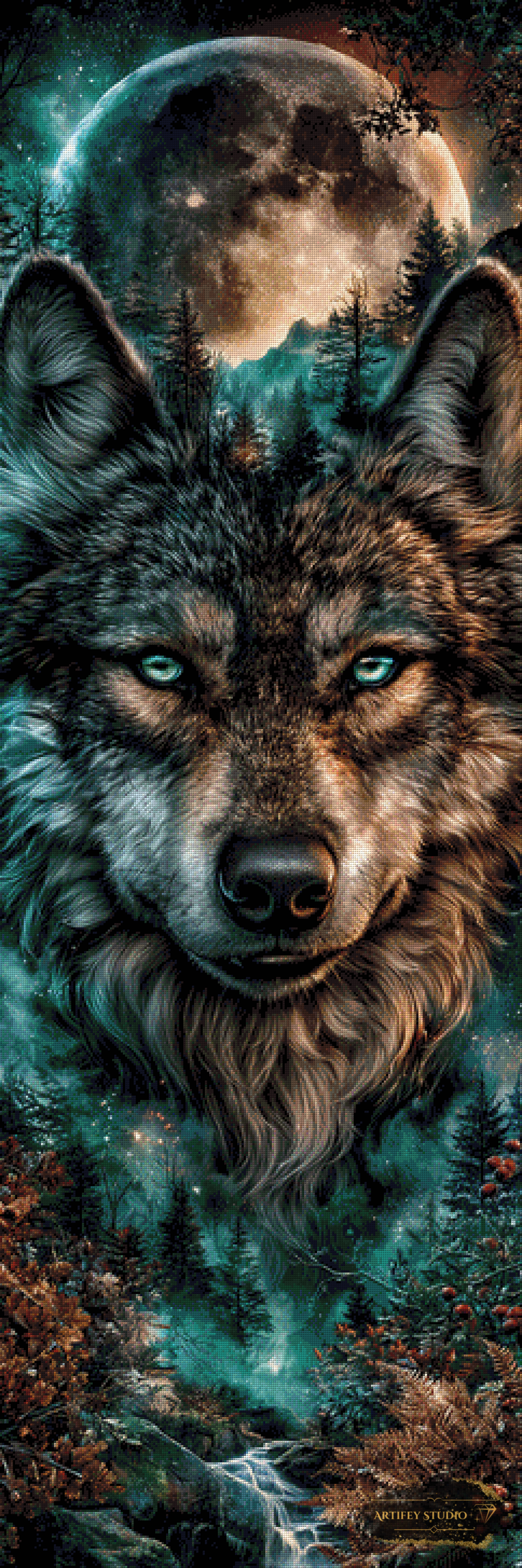 Lunar Guardian by Artifey 60x180 con 180 colores