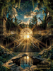 Schatten und Gold by LaViie 90x120 mit 170 Farben
