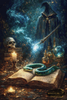Dark Magic by Daye 80x120 mit 190 Farben