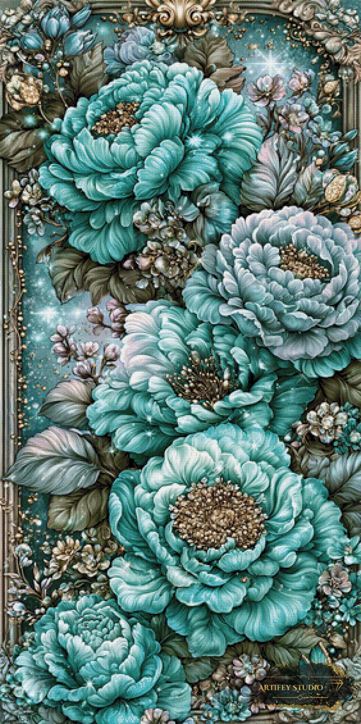Aqua Garden by Mirael 70x140 mit 170 Farben