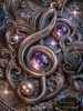 Golden treble clef by Skyler 60x80 mit 120 Farben