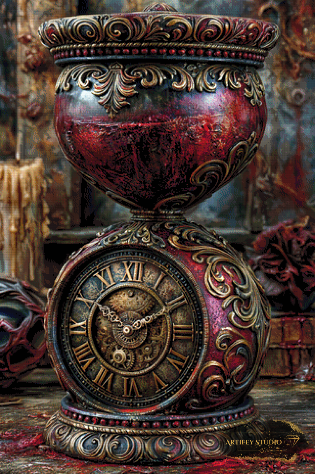 Morbid Hour by Skyler 80x120 mit 200 Farben