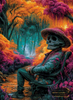 Skeleton Gardener by MorriSky 80x110 mit 240 Farben