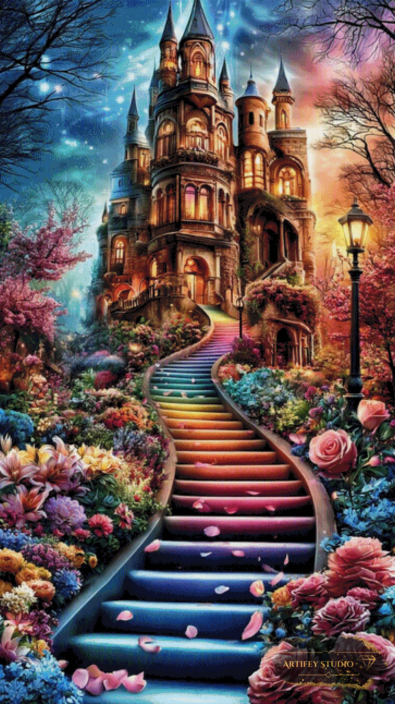 Dreamcolor Castle by Morrigan 90x160 mit 380 Farben