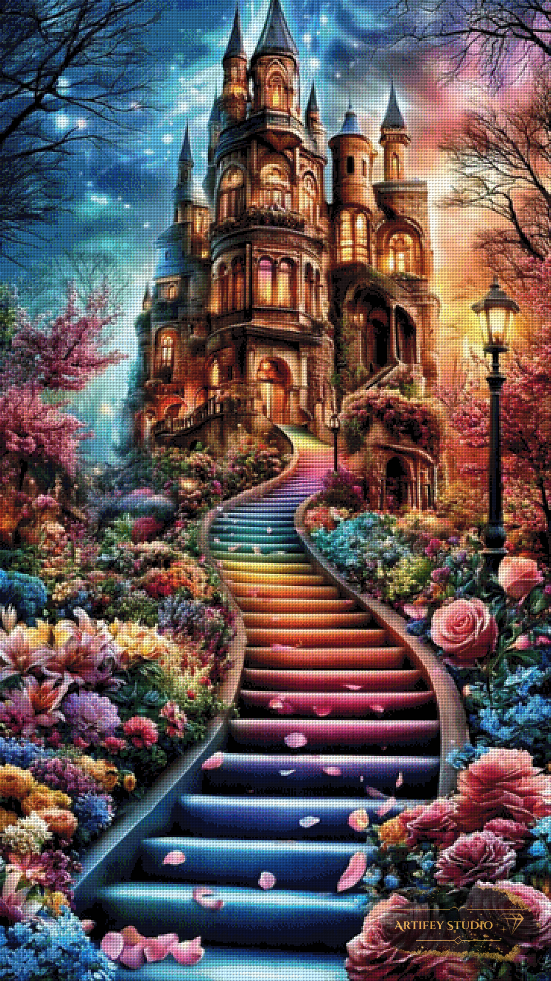 Dreamcolor Castle by Morrigan 90x160 mit 380 Farben