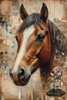 Poesie der Hufe by MAD 80x120 mit 125 Farben
