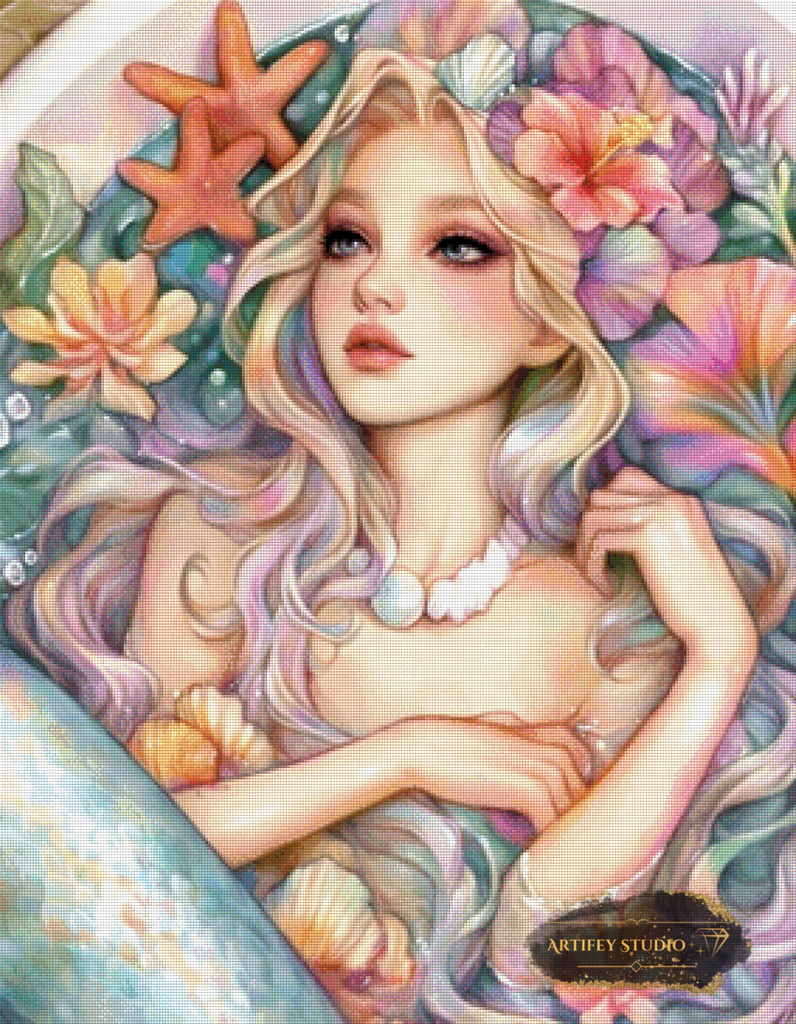 Coral Dreams by Finira 70x90 mit 230 Farben
