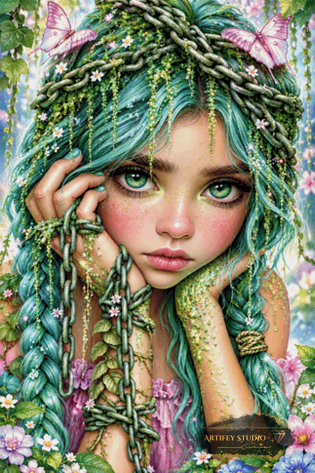 Chained to Spring by Finira 80x120 with 320 colors