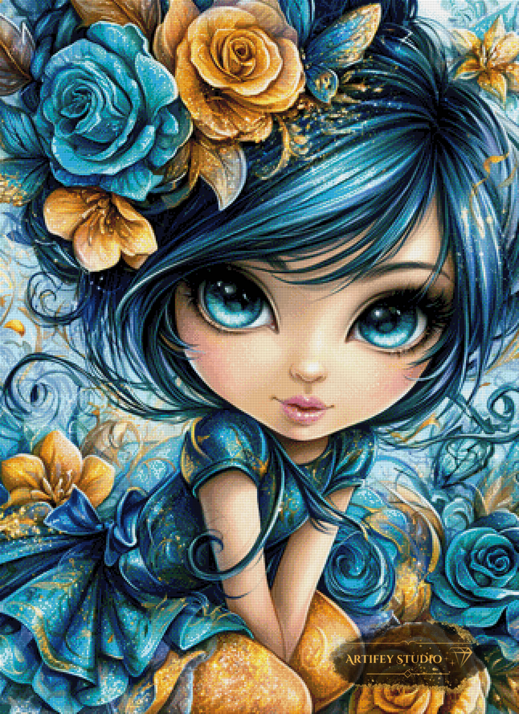 Aurelia by Artifey 80x110 mit 270 Farben