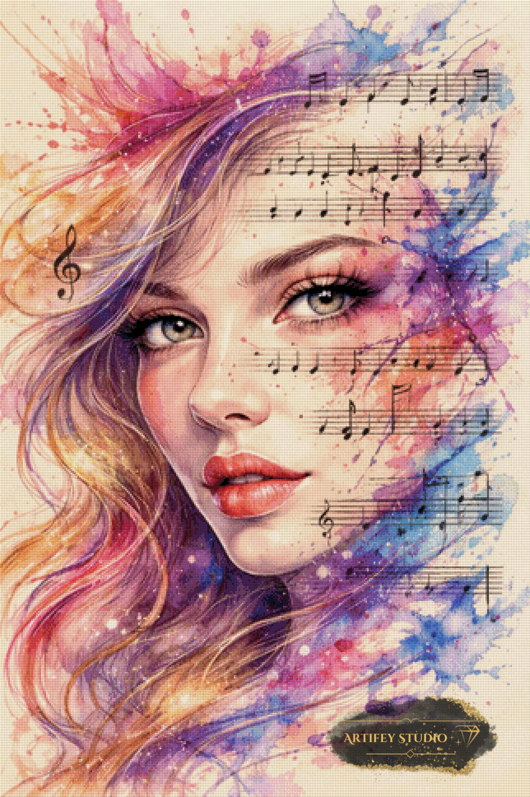 Euphoria by Daye 80x120 mit 210 Farben