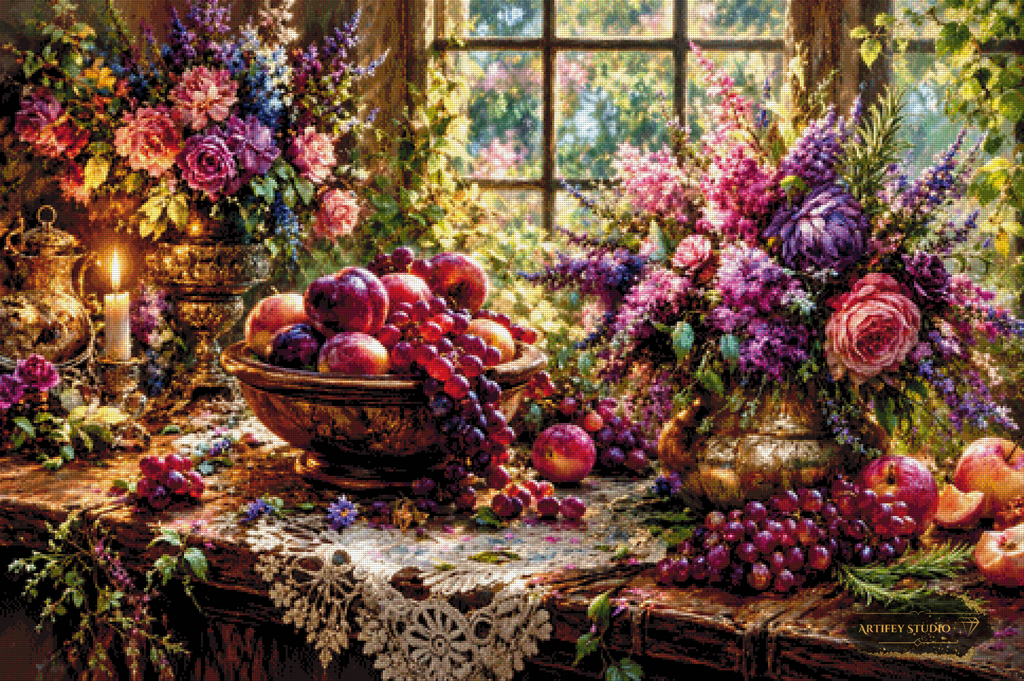 Summer of the Senses by Daye 120x80 with 340 colors