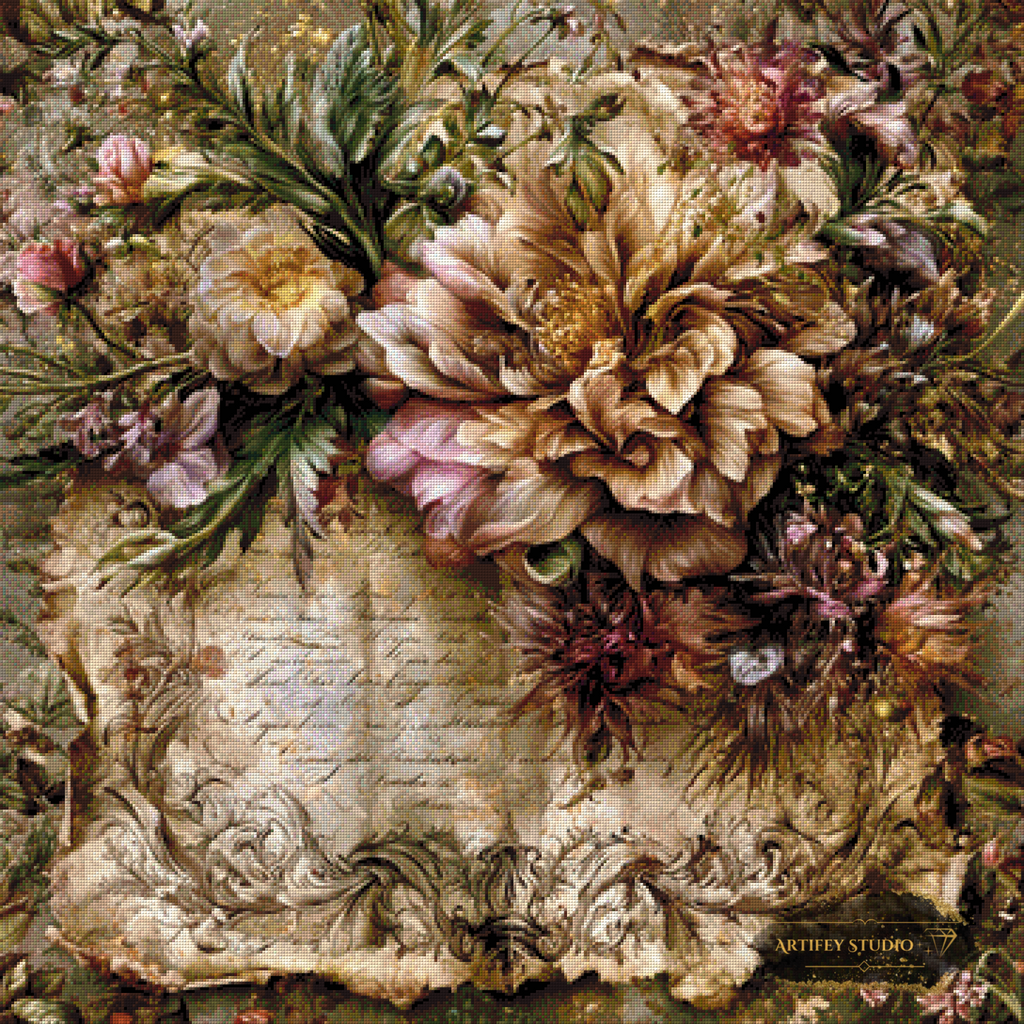 Fleur de Mémoire by Daye 90x90 with 170 colors