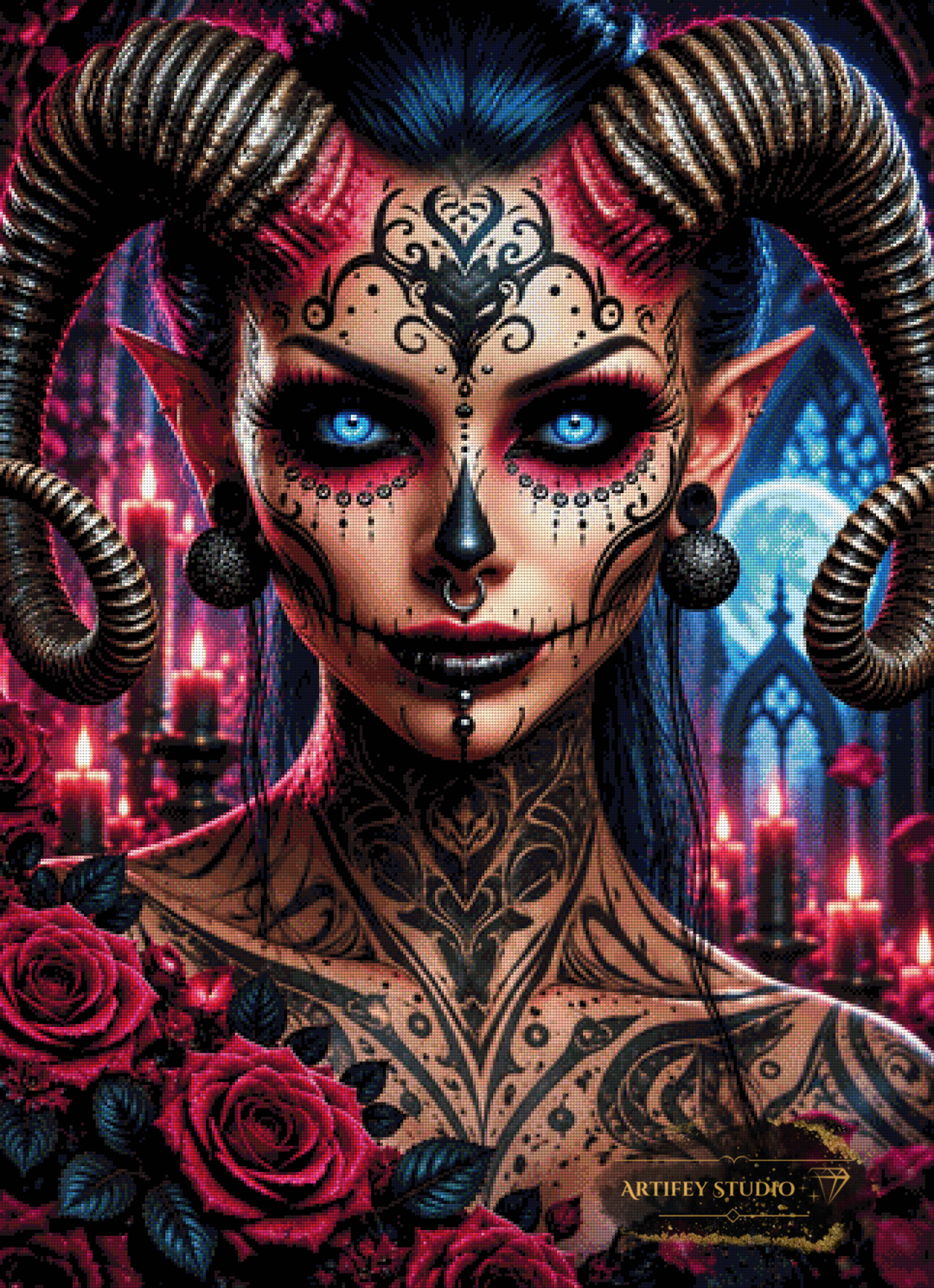 Diabolique Redux by Morrigan 80x110 mit 230 Farben