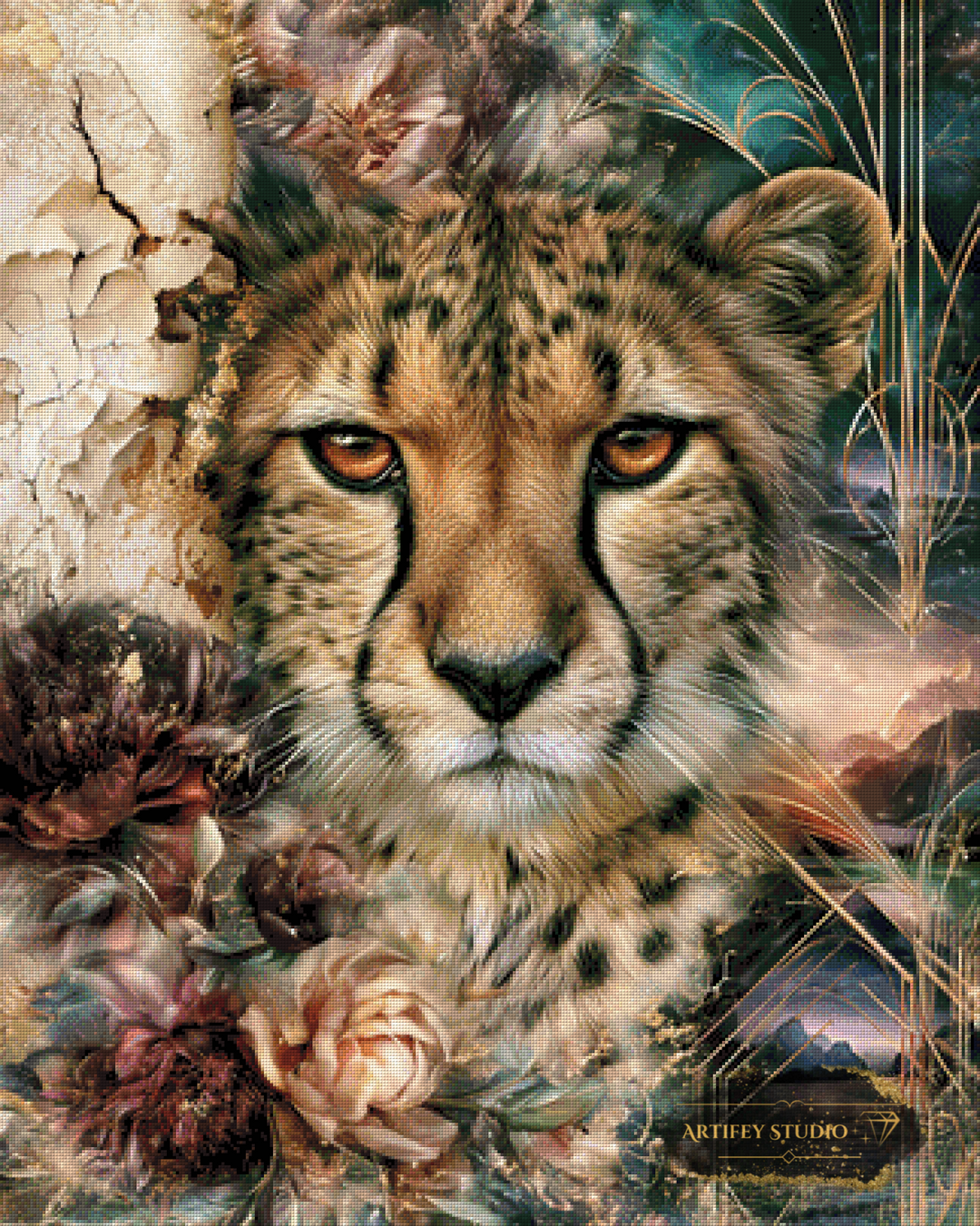 Malik by LaViie 80x100 mit 180 Farben