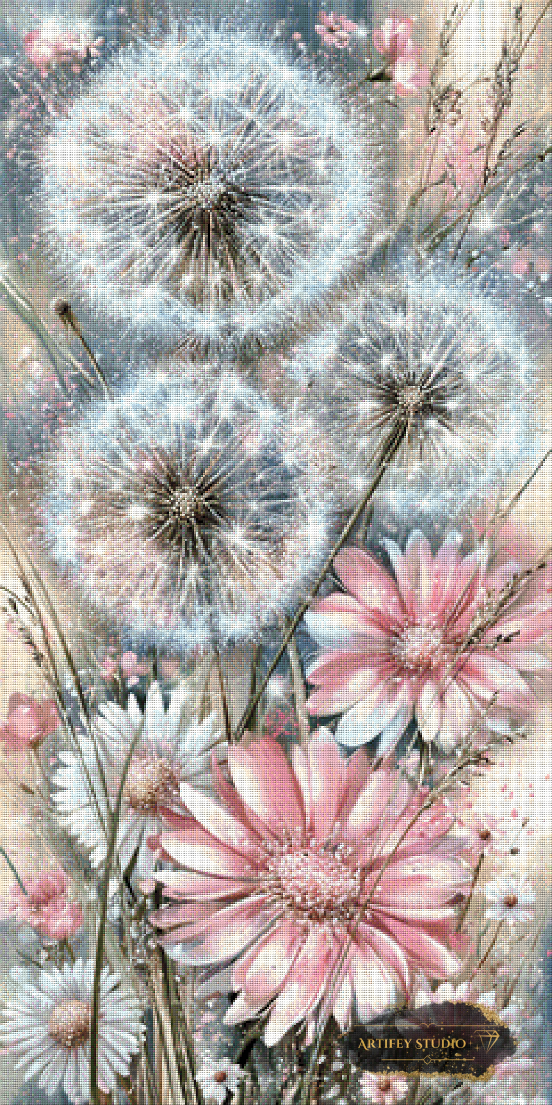 Wünsche im Wind by LaViie 60x120 mit 140 Farben