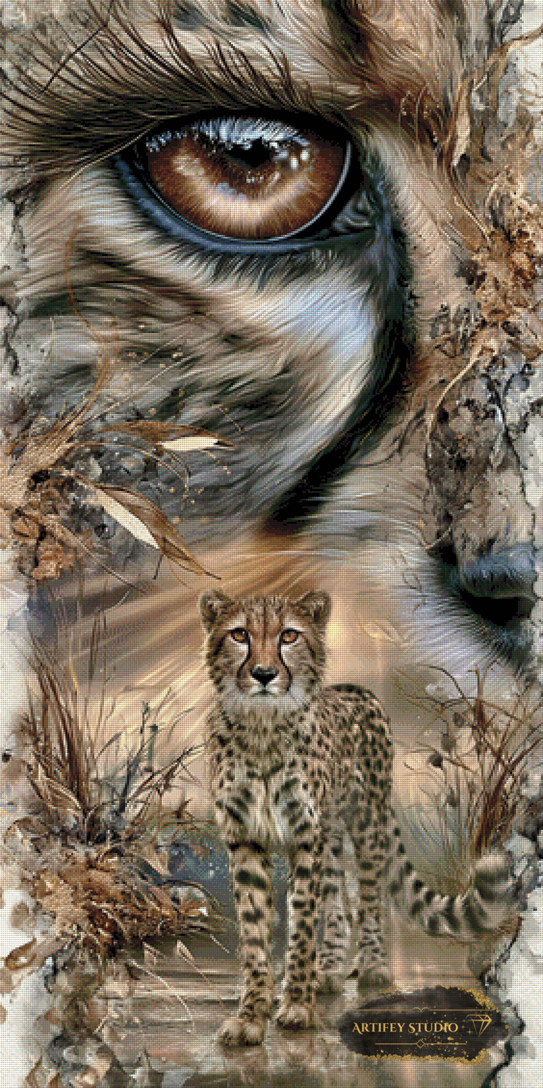 Echo of the Wilderness by LaViie 70x140 with 130 colors