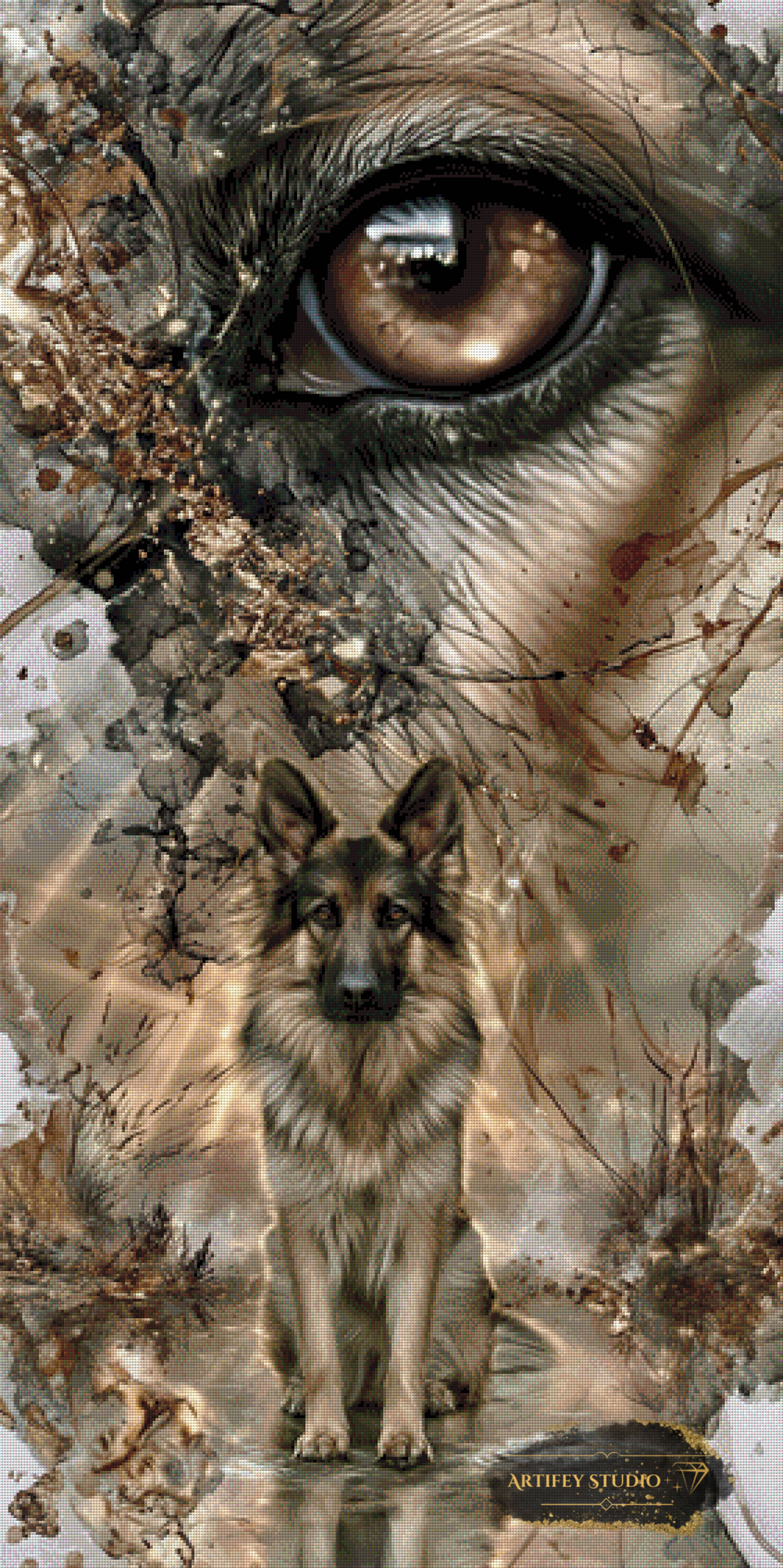 Echo des Rex by LaViie 70x140 mit 110 Farben