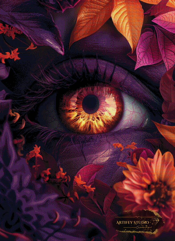 Herbst im Blick by Pixxchicks 80x110 mit 150 Farben