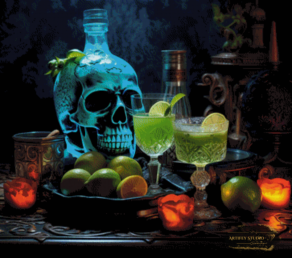 Midnight Elixir by Pixxchicks 90x80 with 170 colors