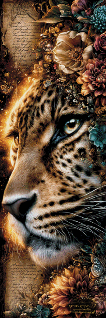 The Golden Silence by Artifey 60x180 with 210 colors