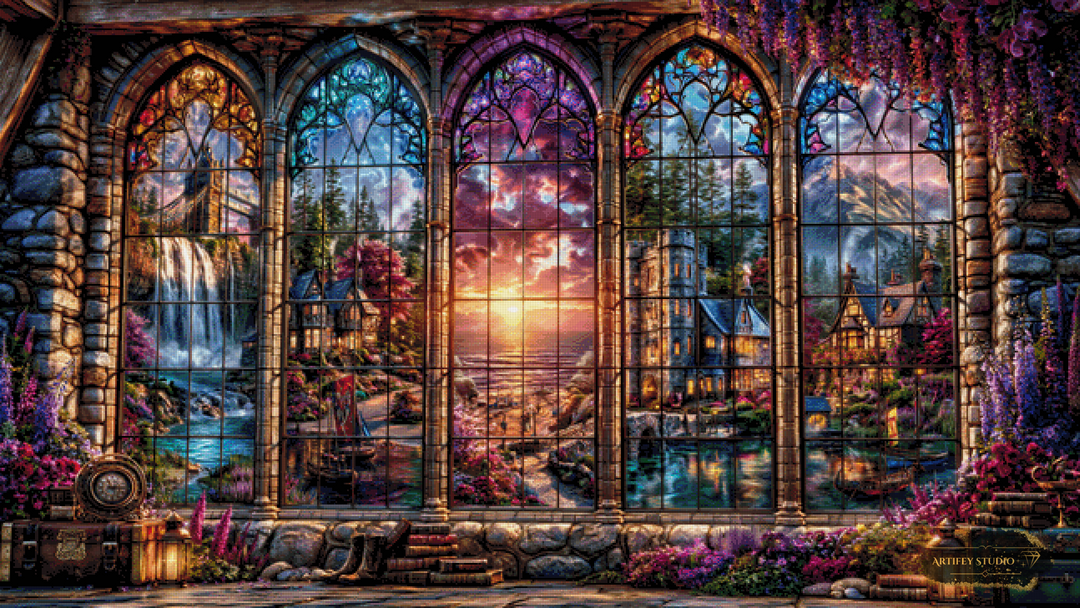The Worlds Beyond by Artifey 160x90 mit 320 Farben