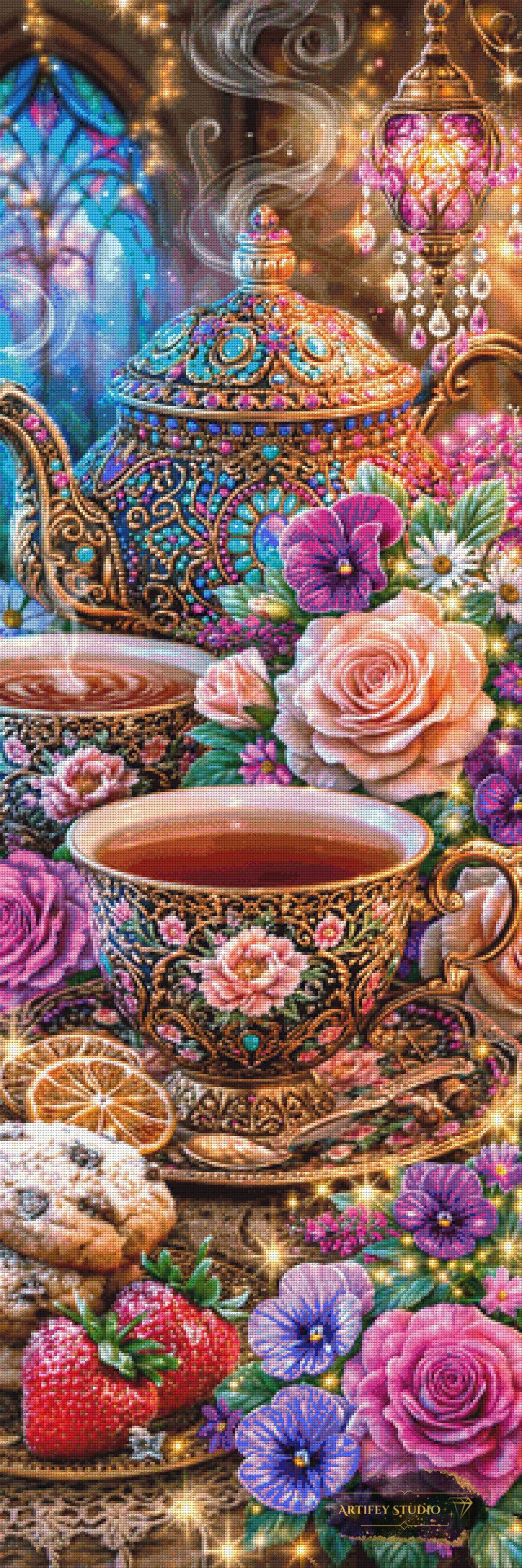 A cup of Wonder by Artifey 50x150 mit 390 Farben